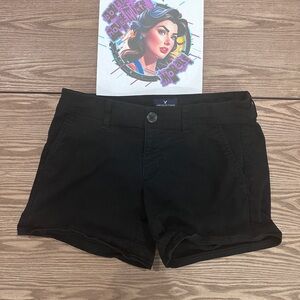Black American Eagle Shorts Size 4